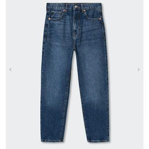 Mango blue mom jeans